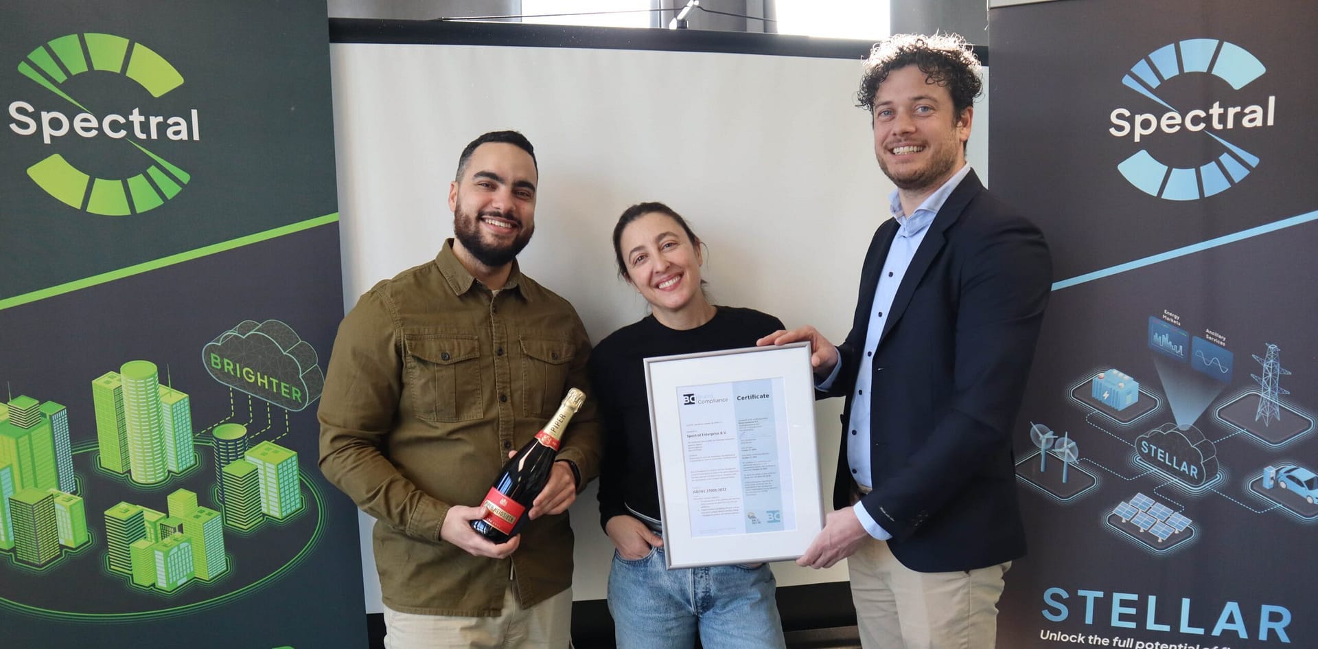 Spectral COO receives ISO certificate